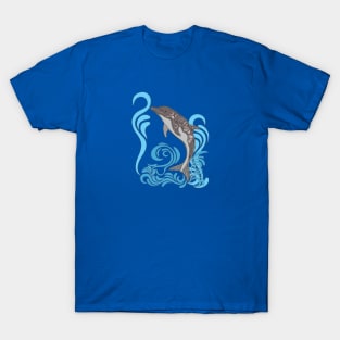 Dolphin Splashing T-Shirt